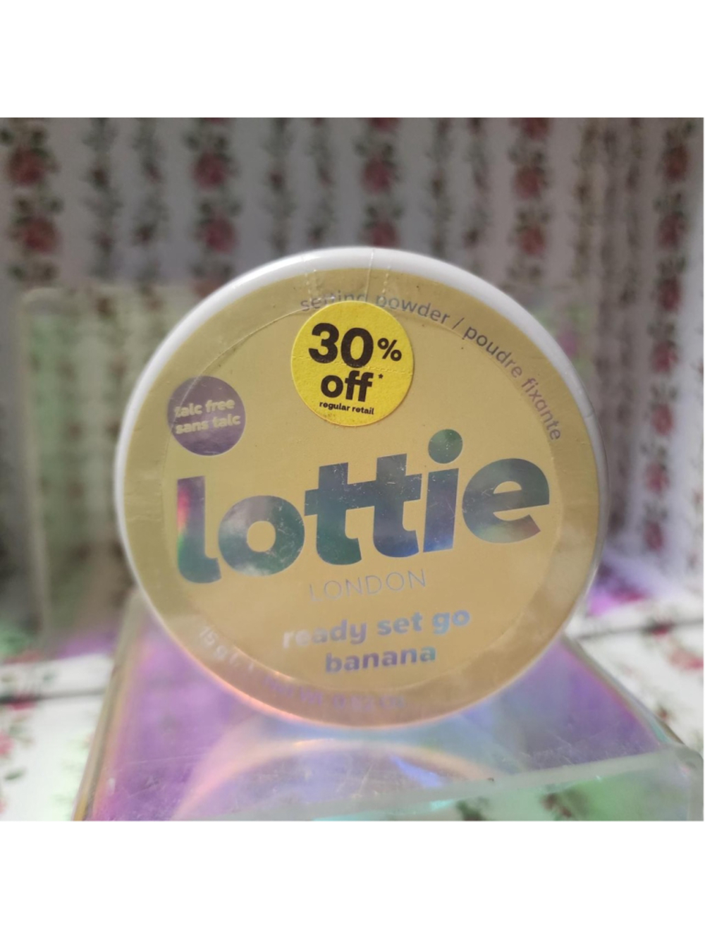Lottie London ready set go banana setting powder #lottie #settingpowder